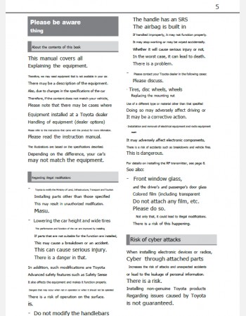 toyota corolla sport 2022-2023 owners manual